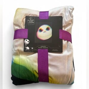 NWT Disney Throw Blanket Jack Skellington/Pumpkin King 50” X 60” $60 MSRP